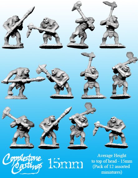 Copplestone 15mm Pict Warriors FM12