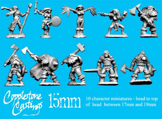 Copplestone 15mm Northlander Characters FM04