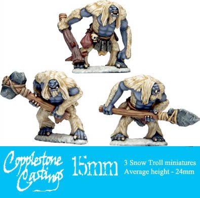 Copplestone 15mm Snow Trolls FM05