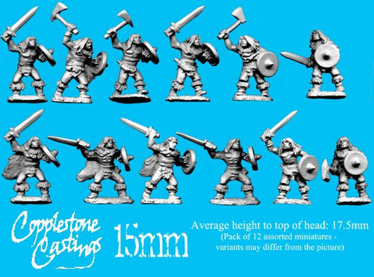 Copplestone 15mm Barbarian Warriors FM06