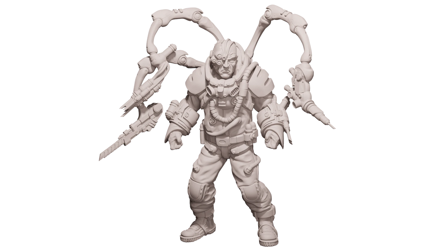 Mantic Vault August Surge and Destroy & Scourge of Argolis Strike Team 5 Figures