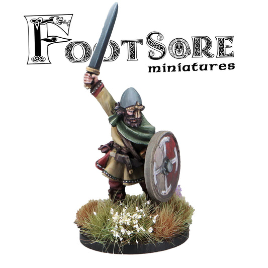 Barons War Footsore Late Saxon Fyrd Commander