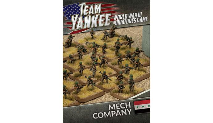 WWIII: Team Yankee Oil War Iraqi Mech Company (WWIII x55 Figures)