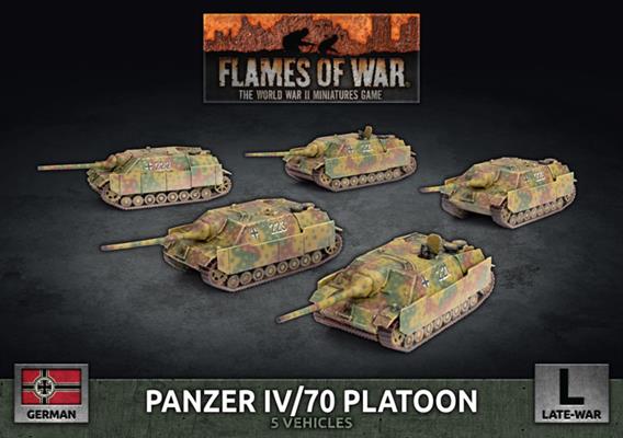 FOW German Panzer IV/70 Platoon