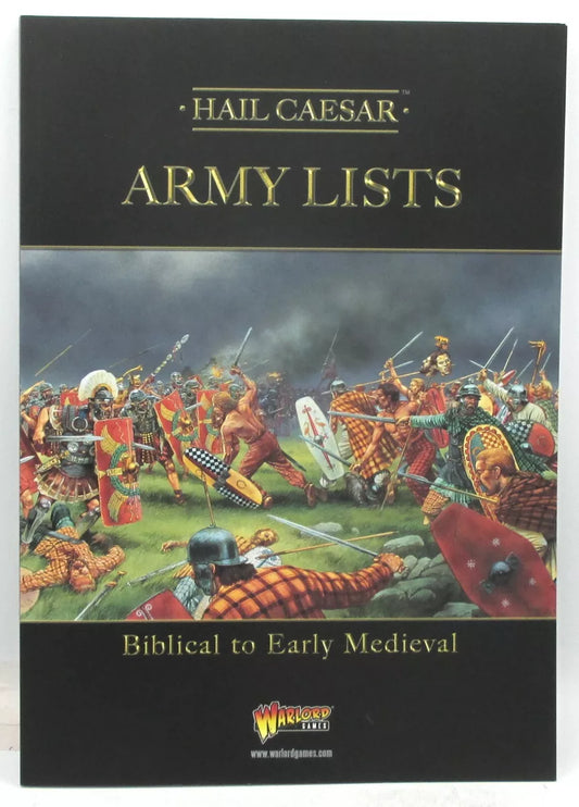 Hail Caesar Army Lists Rulebook Supplement Warlord Games