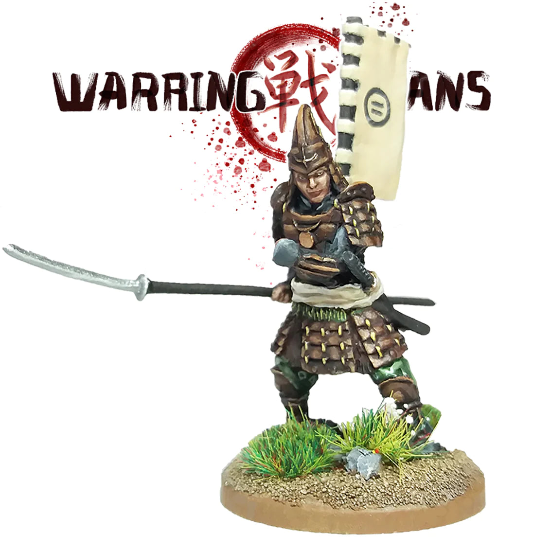 Footsore Warring Clans Samurai with Naginata