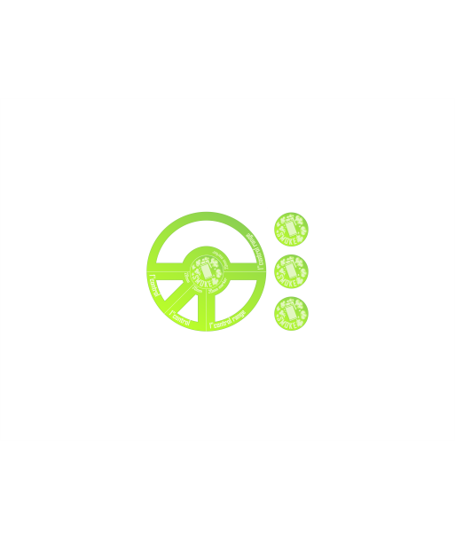 Smoke Markers 20MM & 1" Control Zone Fluorescent
