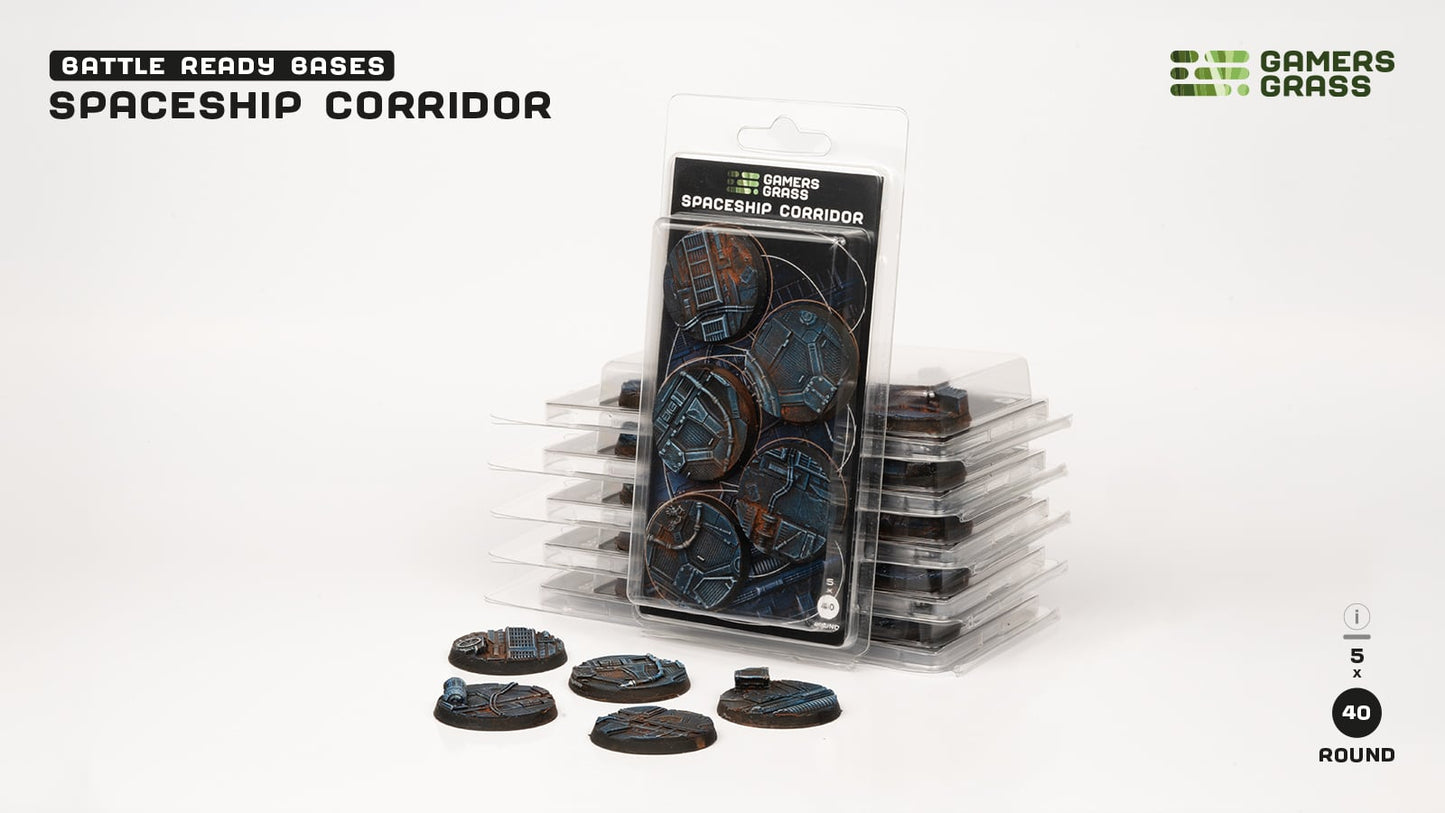 Spaceship Corridor Round Bases