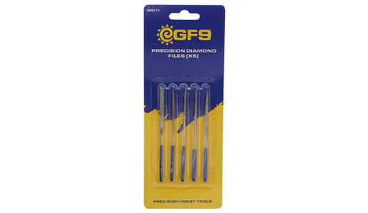 GF9 Precision Diamond Files (x5)