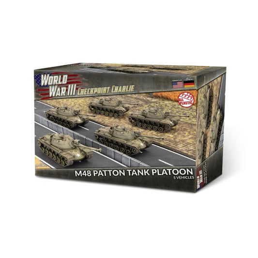WWIII Checkpoint Charlie M48 Patton Tank Platoon