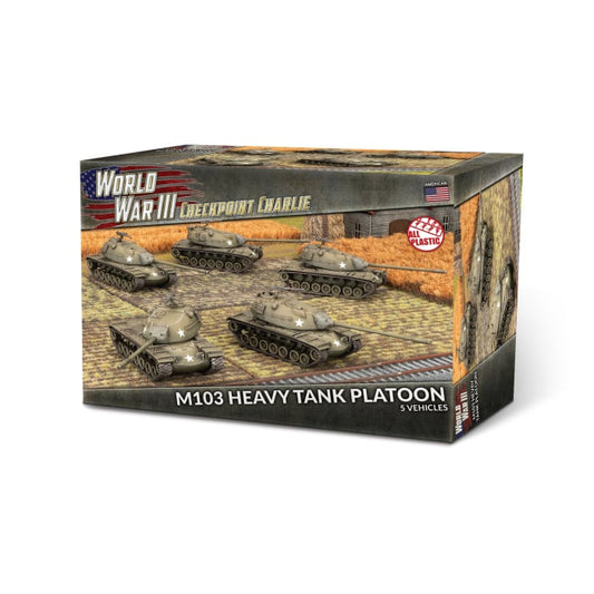 WWIII Checkpoint Charlie M103 Heavy Tank Platoon