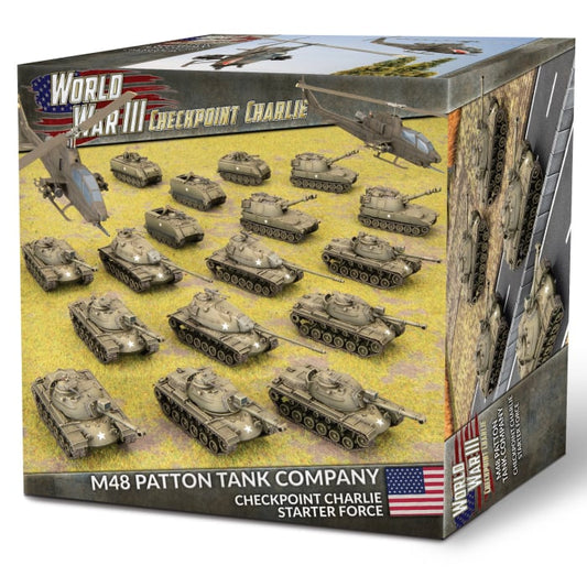 WWIII Checkpoint Charlie M48 Patton Tank Company Limited Edition