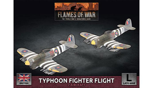 FOW British Typhoon Fighter Flight