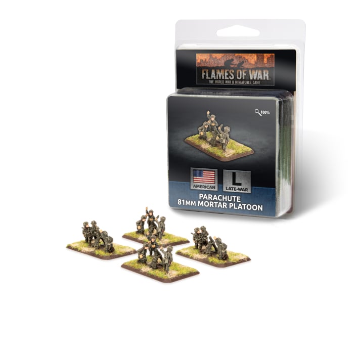 FOW American Parachute Mortar Platoon