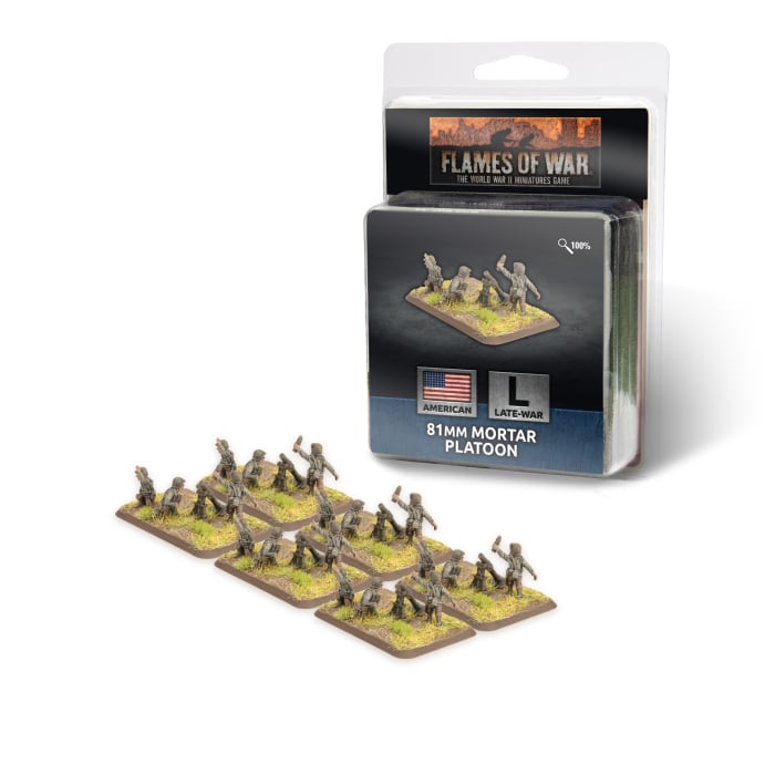 FOW American 81mm Mortar Platoon