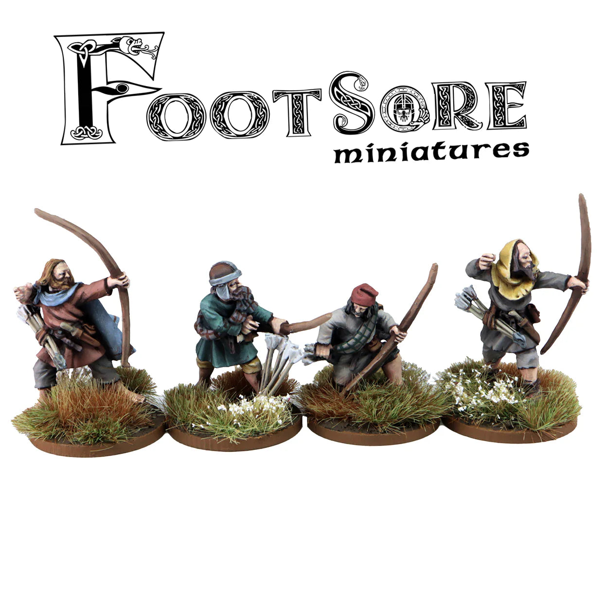 Welsh Archers 2 : Footsore Miniatures