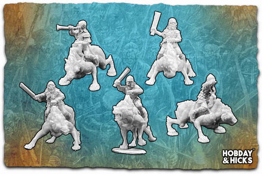 Warhost Fantasy Orcs Wolf Rider Scouts