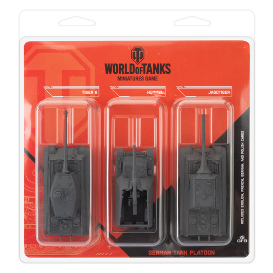 German Tank Platoon (Tiger II, Hummel, Jagdtiger)