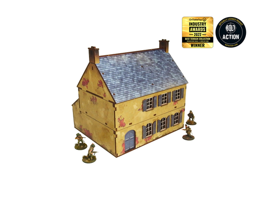 WW2 Normandy Townhouse 2 (28mm)