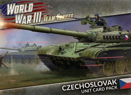 WWIII Team Yankee Czechoslovak Unit Cards (36 Cards)
