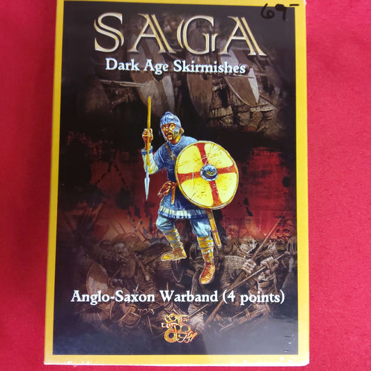 Dark Age Skirmishes Anglo-Saxon Warband (4 points) Saga Gripping Beast