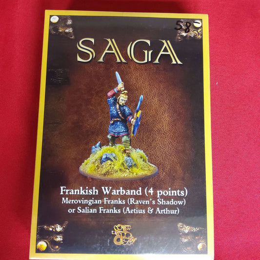 Frankish Warband (4 points) Merovingian Franks or Salian Franks Saga Gripping Beast