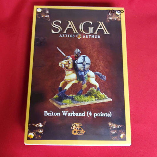 Aetuis & Arthur Briton Warband (4 points) Saga Gripping Beast