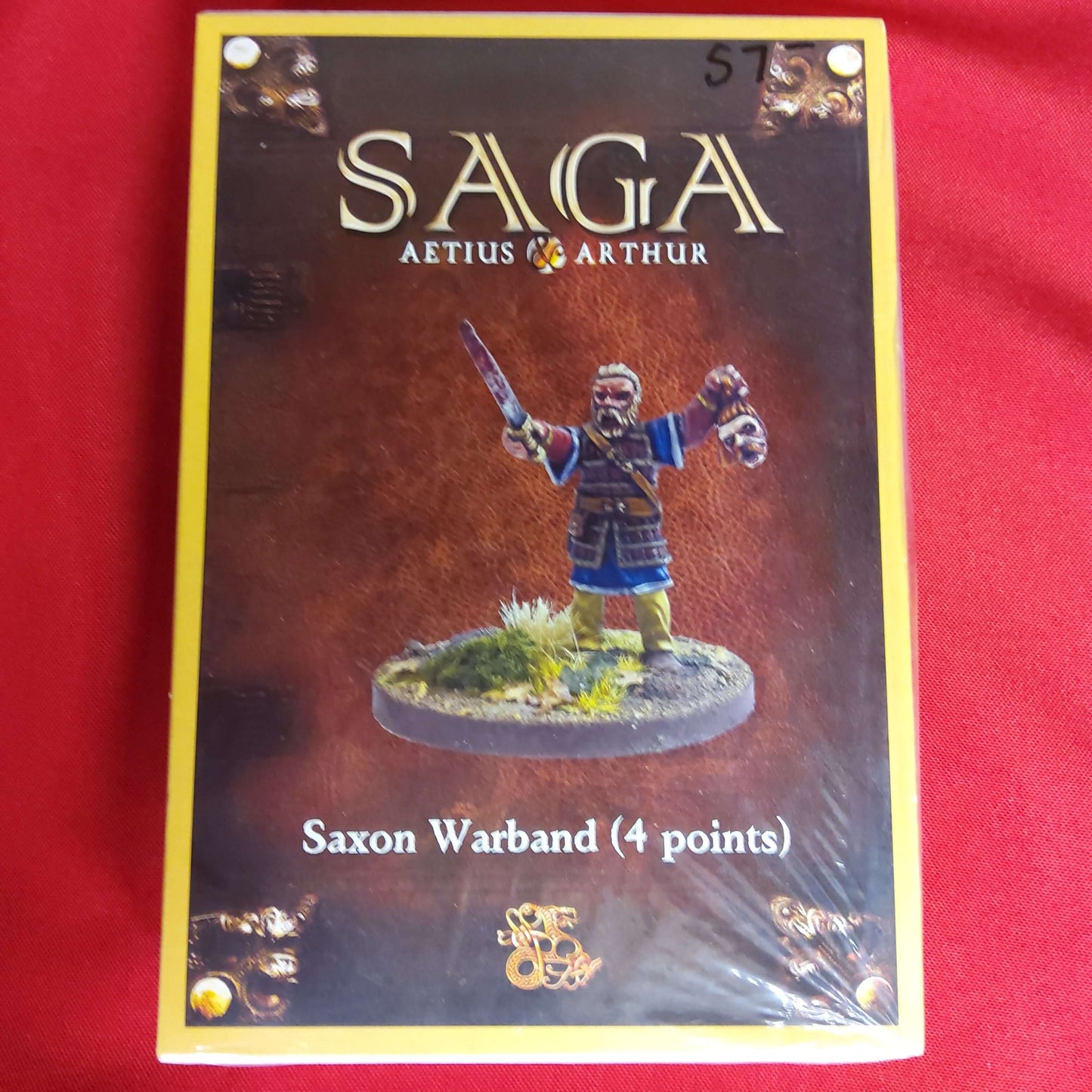 Aetius & Arthur Saxon Warband (4 points) Saga Gripping Beast