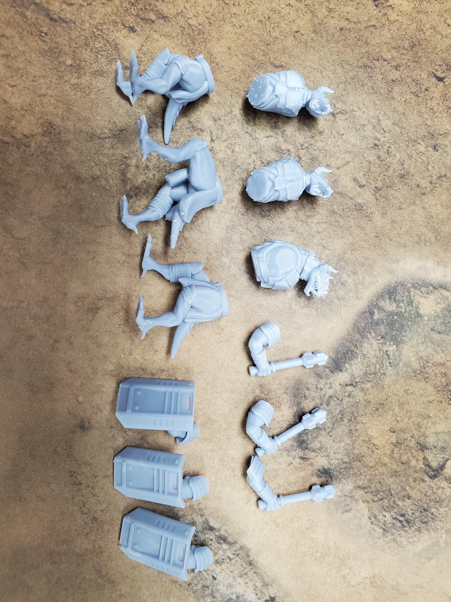 QM3D Imperial Trench Devils Phoraxian Devils with Power Mauls x 3 3d Print Ogryns