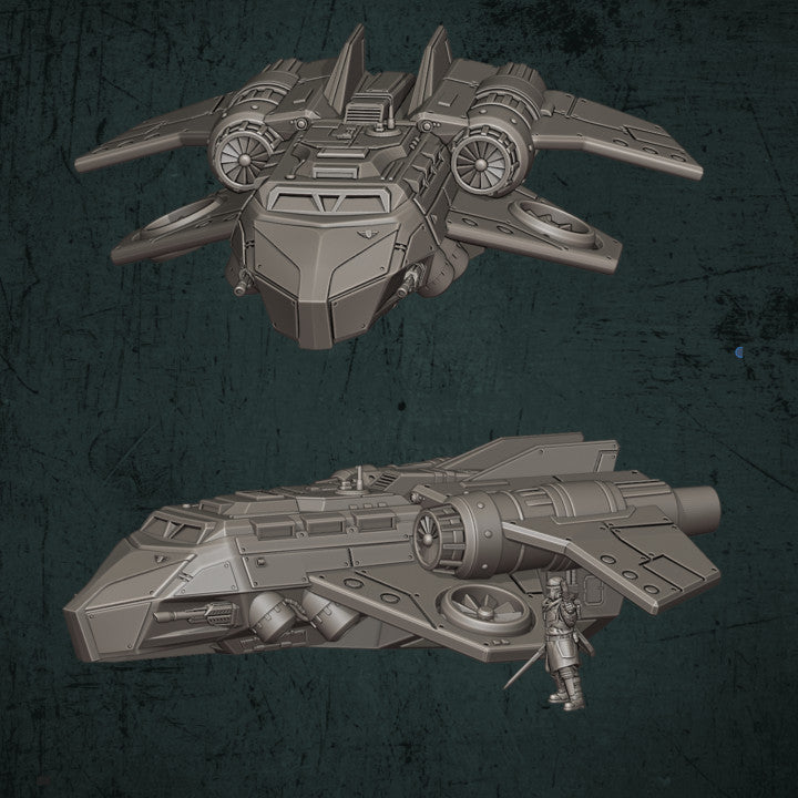 QM3D Trench Devil Avros Light Shuttle