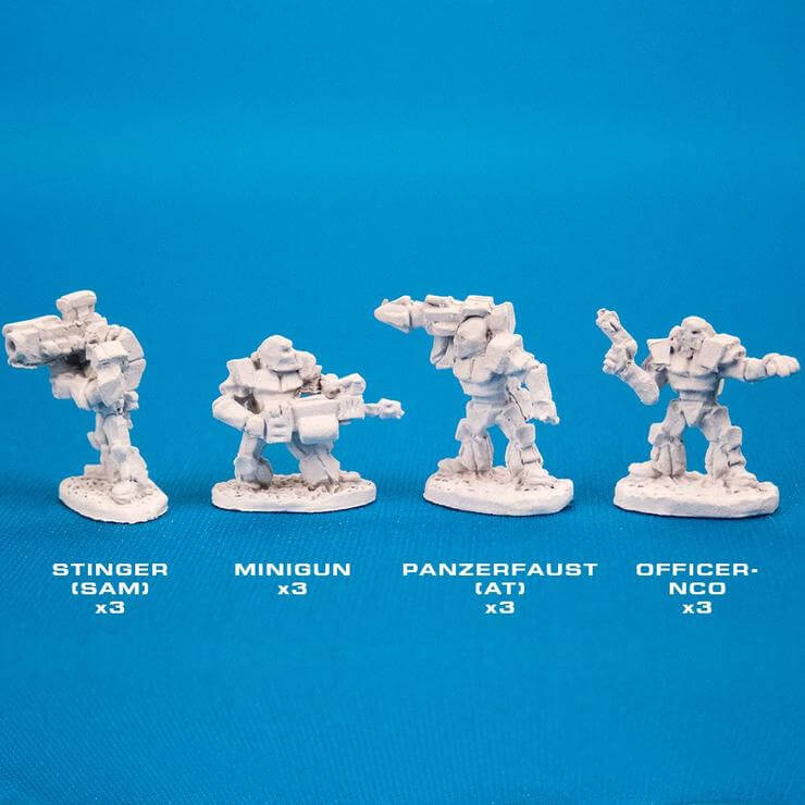 POWER ARMOR INFANTRY W/HEAVY WEAPONS CAV