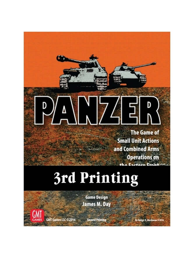 Panzer, 3rd Printing: Board game