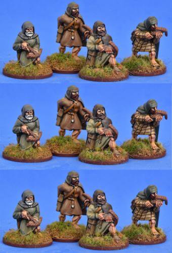 Pict Hunters Crossbows (Levy) (1 point) (12) SAGA