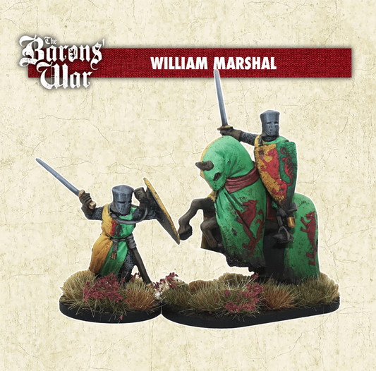 Baron's War William Marshal (early) Ft & Mtd: Footsore