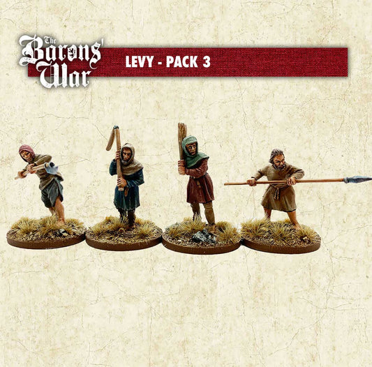 Levy 3 Footsore medieval historical miniatures