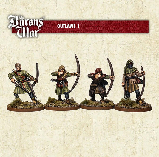 Baron's War Outlaws 28mm historical miniatures