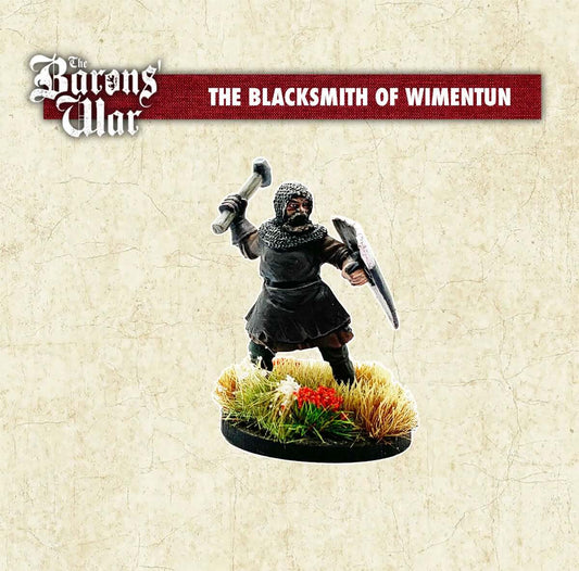 Baron's War The Blacksmith of Wimentun 28mm historical miniatures