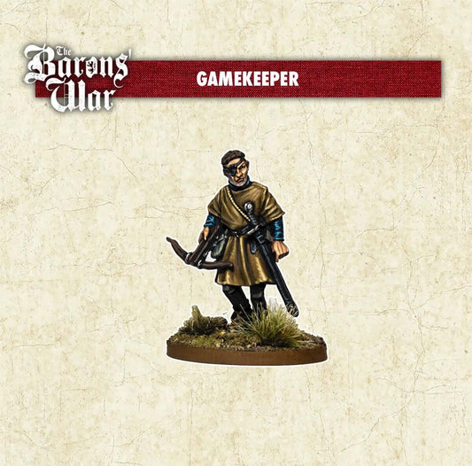 Baron's War Gamekeeper 28mm historical miniatures