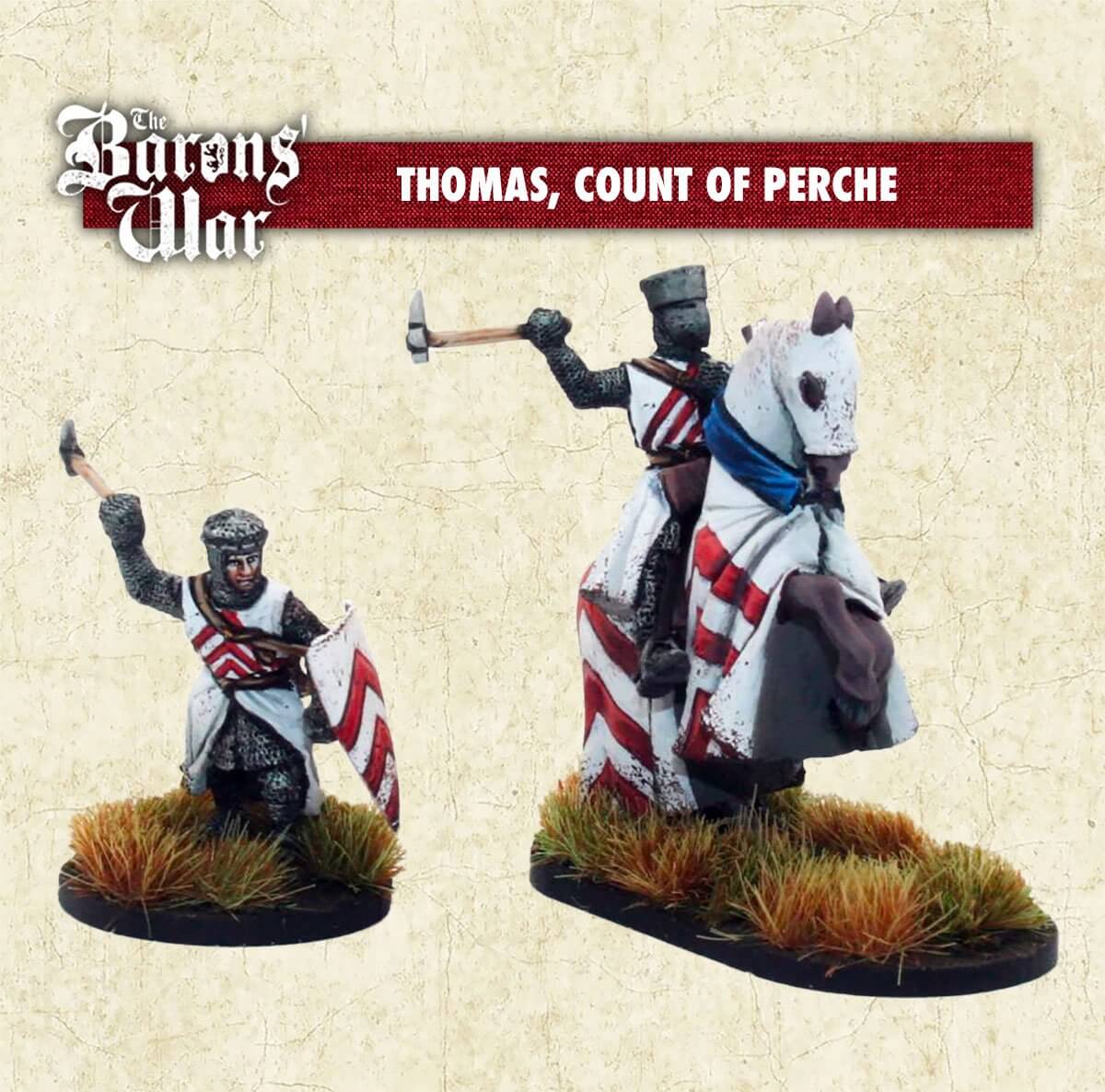 Thomas, Count of Perche Footsore medieval historical miniatures