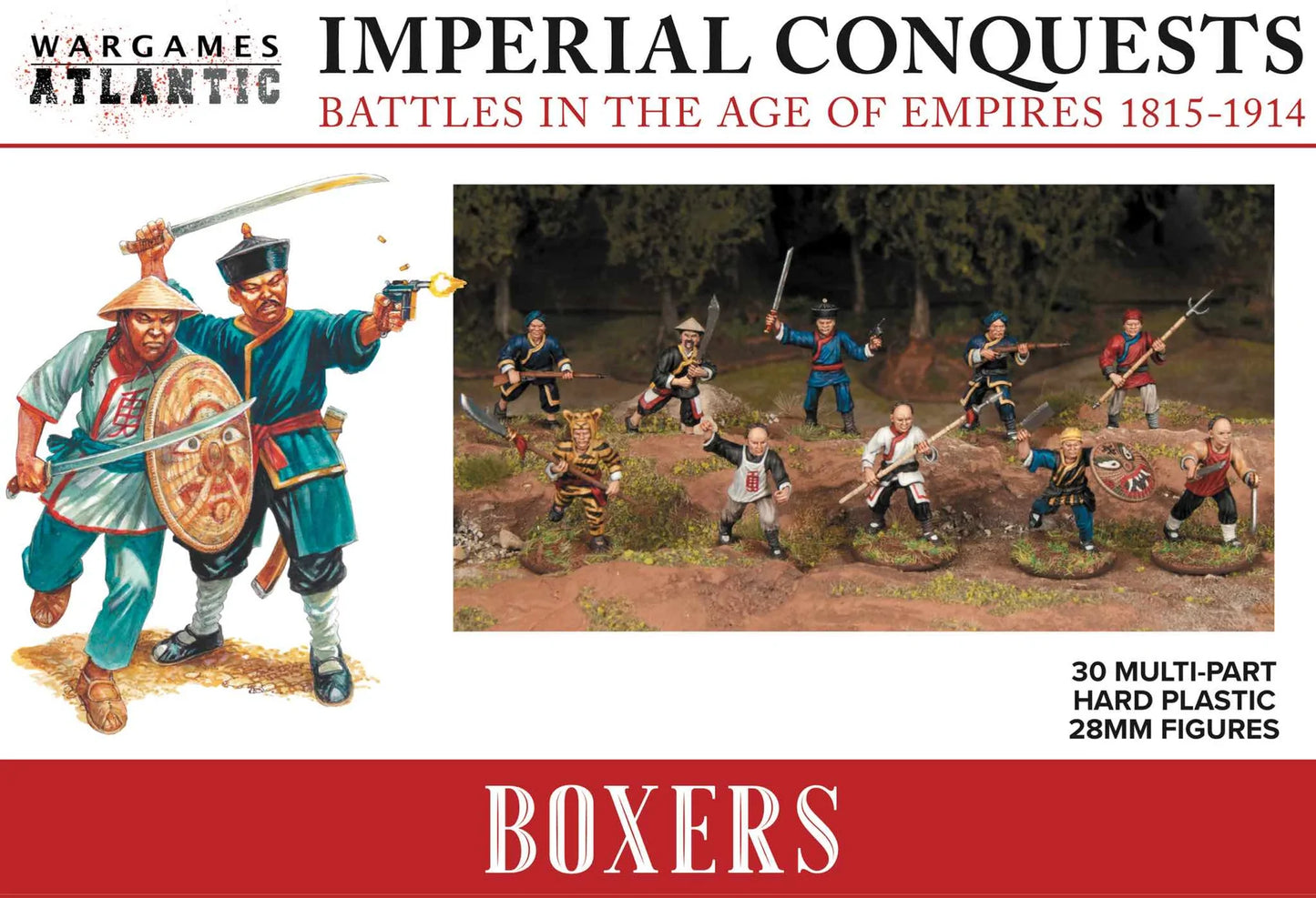 Boxers Wargames Atlantic Imperial Conquests 28mm Wargame Miniatures