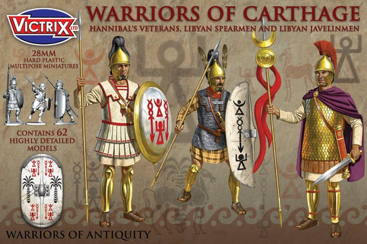 WARRIORS OF CARTHAGE VICTRIX historical wargaming miniatures