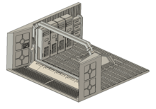 Cargo Bay Entrance by Lv-427 Designs Sci-fi terrain