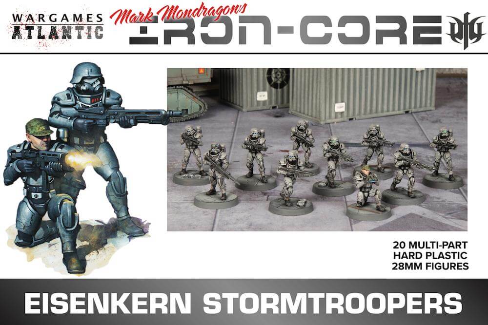 EISENKERN STORMTROOPERS IRON-CORE BY WARGAMES ATLANTIC