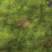 Wargaming Battle Mat 6x4 Grassy Hill wargaming mats