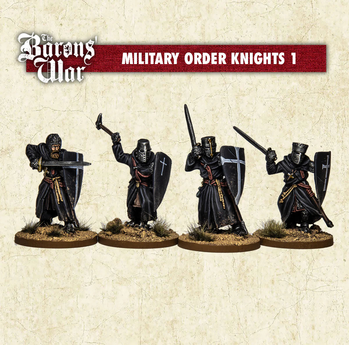 Military Order Knights on foot 1: Barons War Outremer