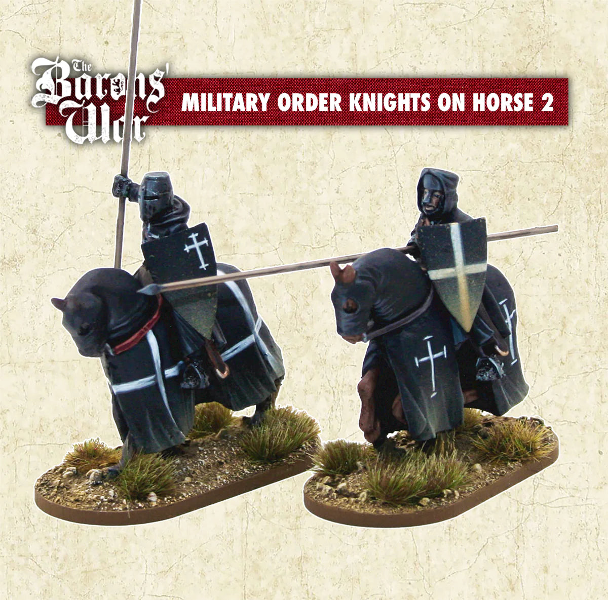 Military Order Knights on horse 2: Barons War Outremer