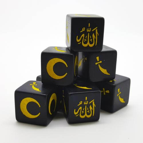 Dice: Muslim Saga RPG D&D Board Game Dice