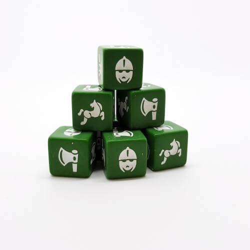 Dice: Anglo-Danish, Anglo Saxon, Saxons Huns & Goth Saga RPG D&D Board Game Dice