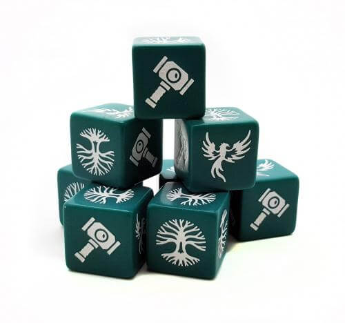 Dice: Forces of Order Saga RPG D&D Board Game Dice