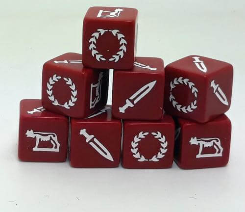 Dice: Hannibal Roman (Republic of Rome) RPG D&D Board Game Dice